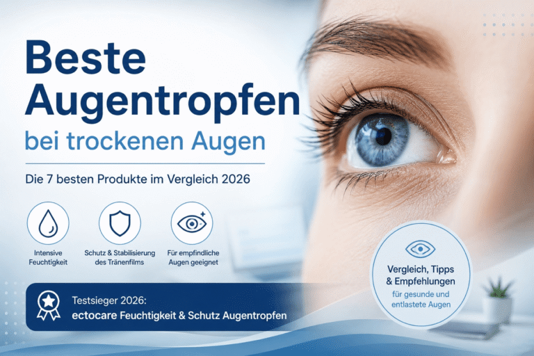 Beste Augentropfen bei trockenen Augen 2026 – Die 7 besten Produkte im Vergleich Augentropfen